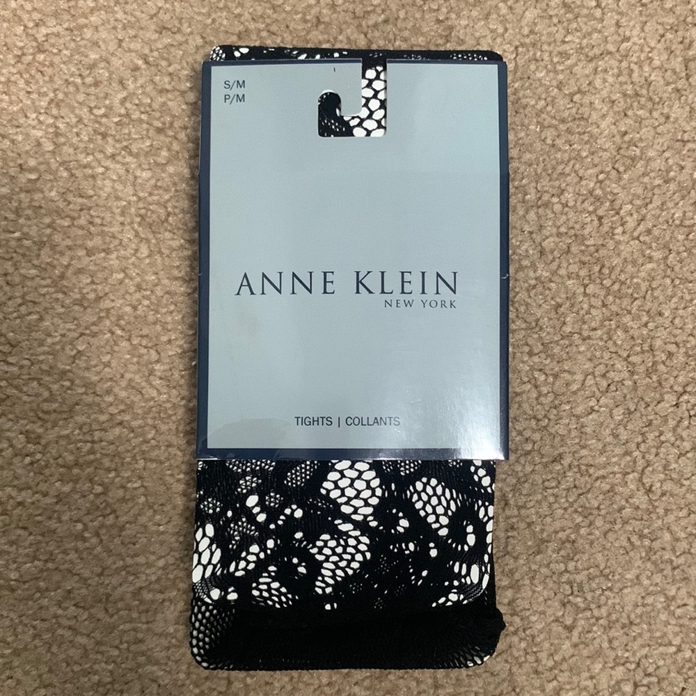 Anne Klein Black Tights S
